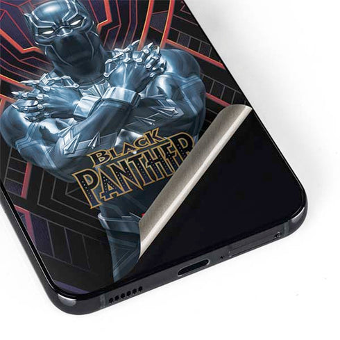 Marvel Black Panther Wakanda Salute Galaxy S22 Plus Skin